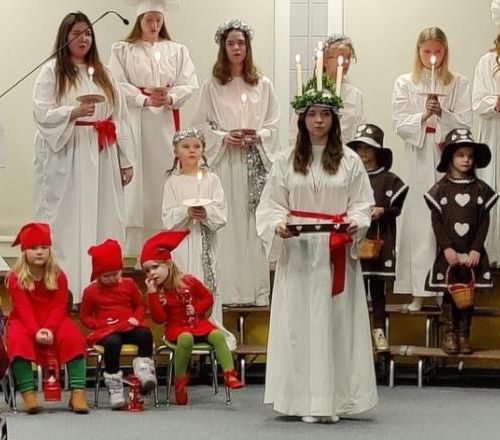 Sankta Lucia celebration