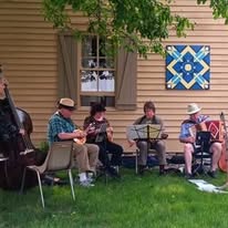 Barn quilt at the Karl Oskar House