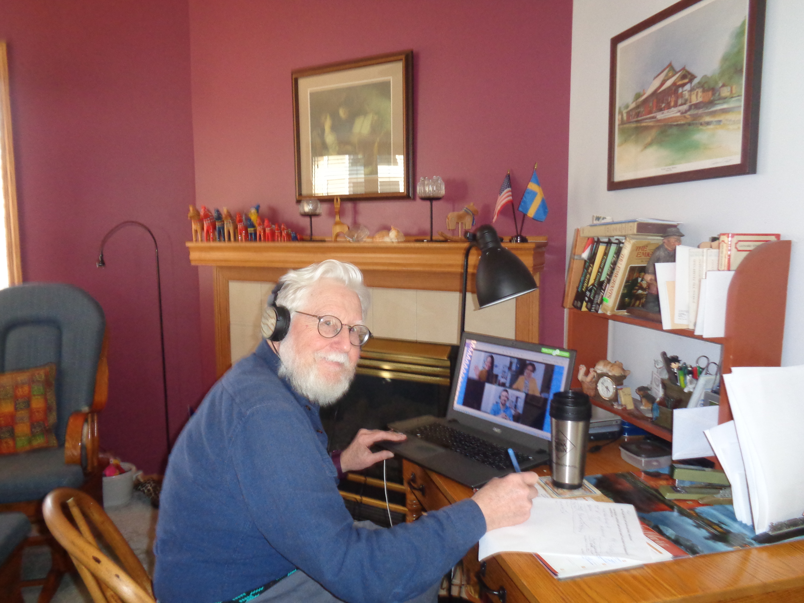 Pratstund Zoom meeting